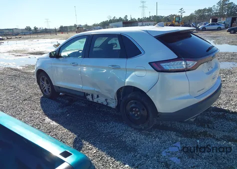 2017 Ford Edge Titanium from USA, damaged, VIN 2FMPK3K84HBC59514